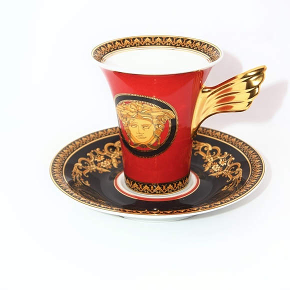 Versace Medusa Coffee Cup & Saucer - Picture 5 of 8